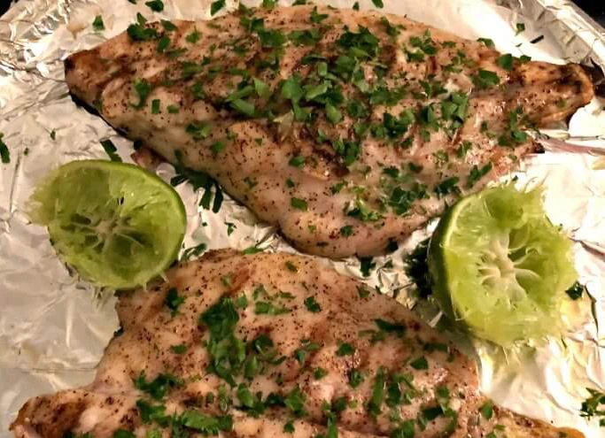 golden Pompano-Fillets-grilled