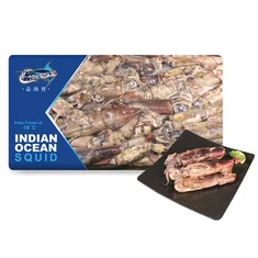 Calamars congelés de l'océan Indien toutes tailles